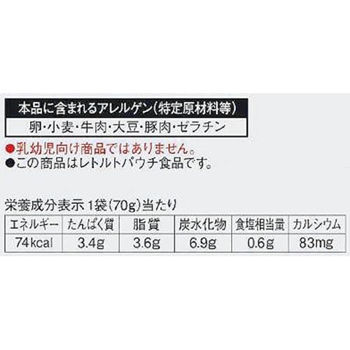 キユーピー やさしい献立 なめらか牛すき焼き 70g