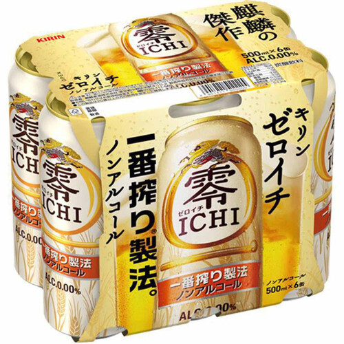 キリン 零ICHI 500ml x 6本