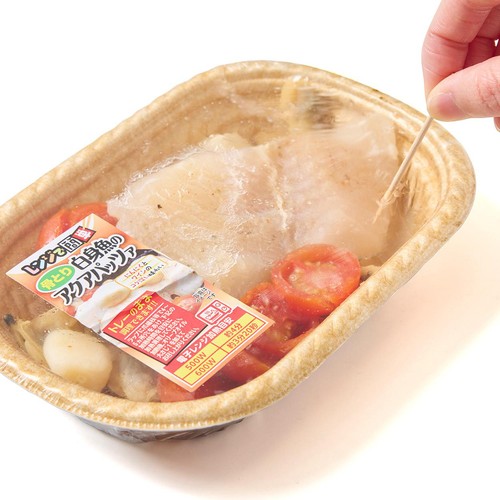 【冷蔵】 レンジで簡単!骨取り白身魚のアクアパッツァ 170g
