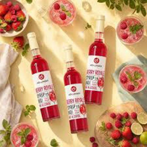 【ノンアルコール】 へリンガー 有機ノンアルコール バーシロップ ベリーロワイヤル 500ml