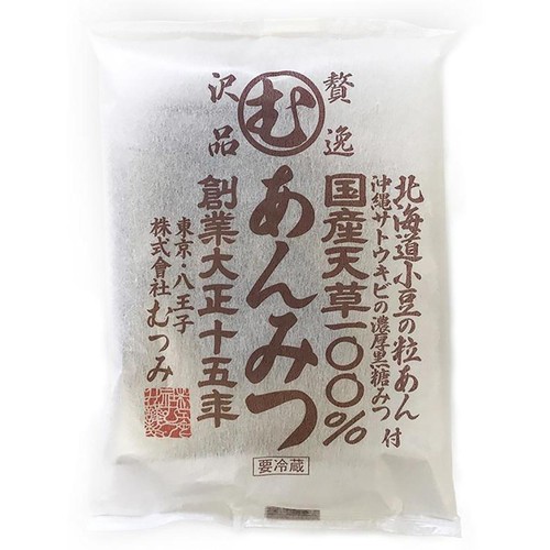 むつみ 贅沢逸品 あんみつ 195g Green Beans | グリーンビーンズ by AEON