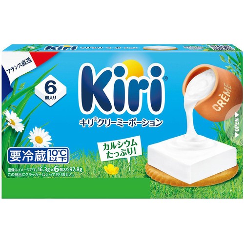 ベルジャポン キリ クリーミーポーション 6個入 Green Beans