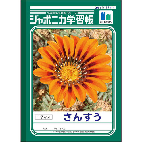 ショウワノート ジャポニカ学習帳 算数17マス B5判 30枚