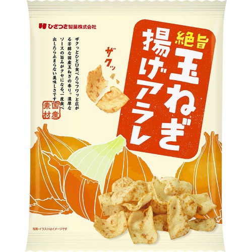 ひざつき製菓 国産素材の玉ねぎ揚げアラレ 42g