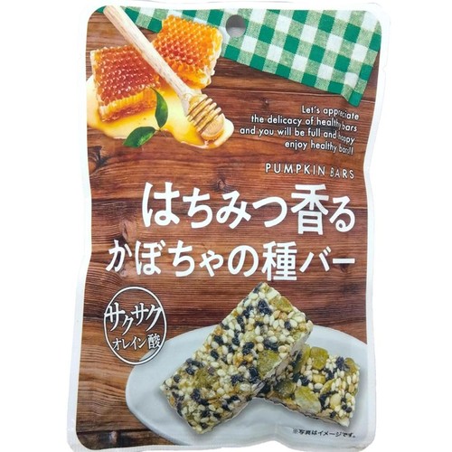 エバートラストジャパン はちみつ香るかぼちゃの種バー 30g Green