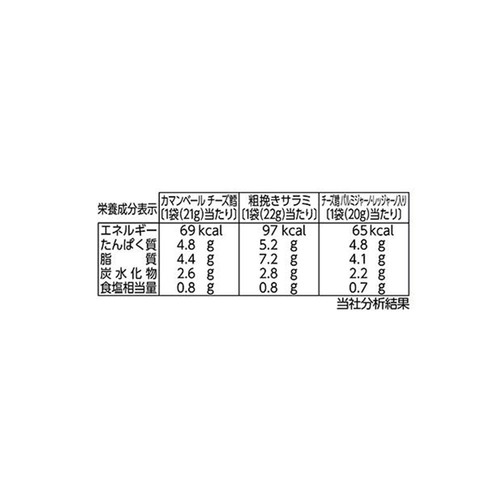 なとり おつまみセレクション橙  63g