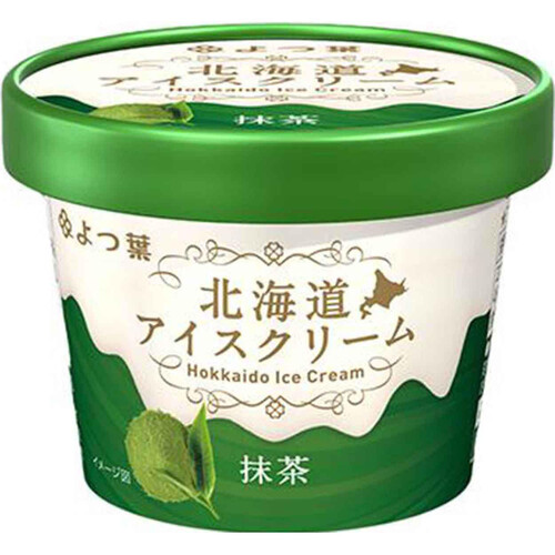 アイス よつ葉乳業 北海道アイスクリーム 抹茶 114ml Green Beans