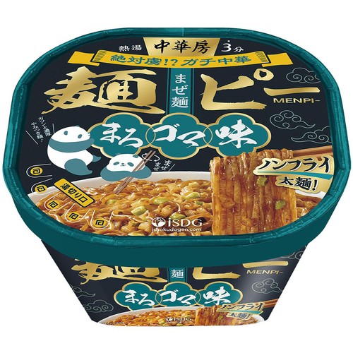 中華房 まぜ麺 麵ピー まろゴマ味 127g Green Beans | グリーン