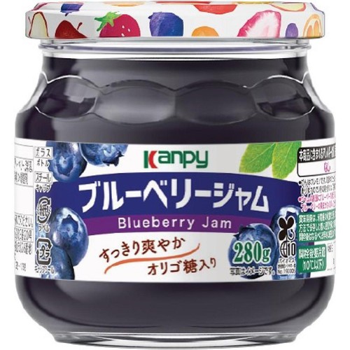 加藤産業 カンピー ブルーベリージャム 280g