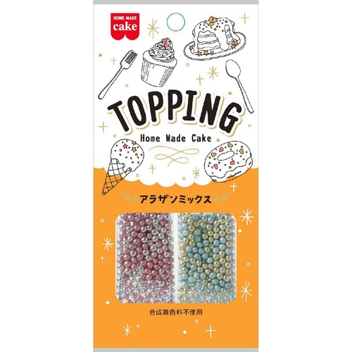 共立食品 トッピング アラザンミックス 8g