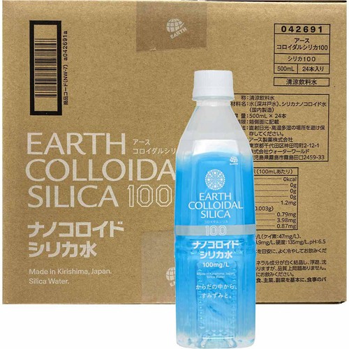 アース製薬 アースコロイダルシリカ100 1ケース 500mL x 24本