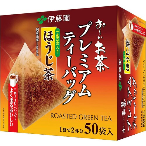 伊藤園 おーいお茶 プレミアムティーバッグ ほうじ茶 50袋入