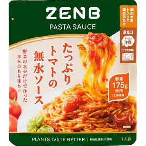 ZENB JAPAN ZENB PASTA SAUCE たっぷりトマトの無水ソース 1人前(115g