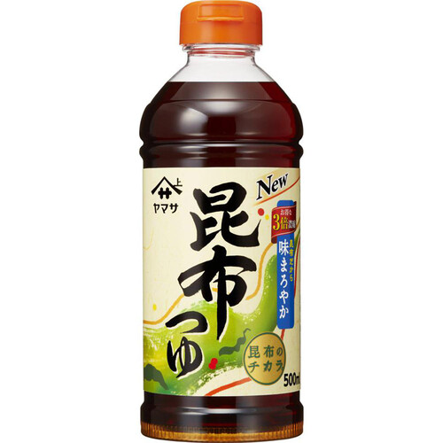 ヤマサ醤油 昆布つゆ 500ml