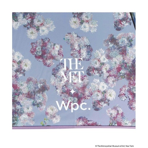 ワールドパーティー THE MET×Wpc.名画アンブレラ 折りたたみ傘 クロード・モネ 49cm 菊