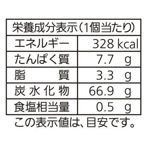 パスコ 北海道つぶあんパン 1個