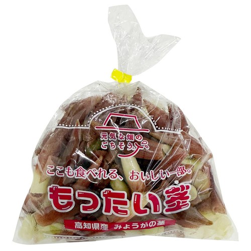 高知県産 もったい茎(みょうがの茎) 300g 1袋