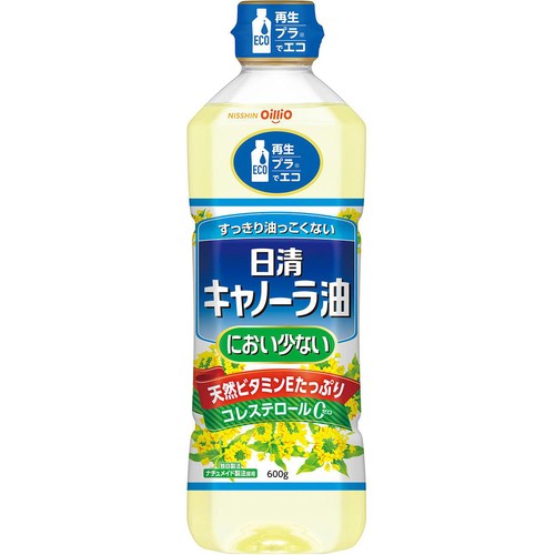 日清オイリオ におい少ないキャノーラ油 600g
