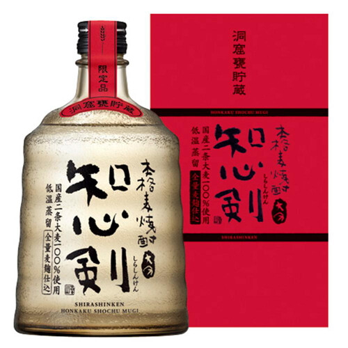 宝酒造 25度 麦焼酎 知心剣 洞窟甕貯蔵 720ml