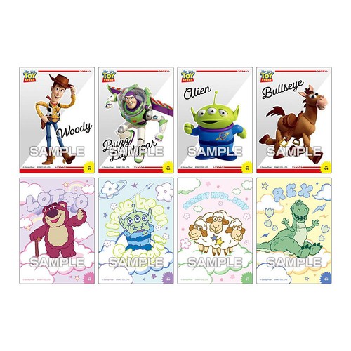 エンスカイ トイ・ストーリー クリアカード コレクションガム 2個入