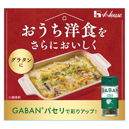 ハウス食品 GABAN ギャバン パセリ ホール 4g