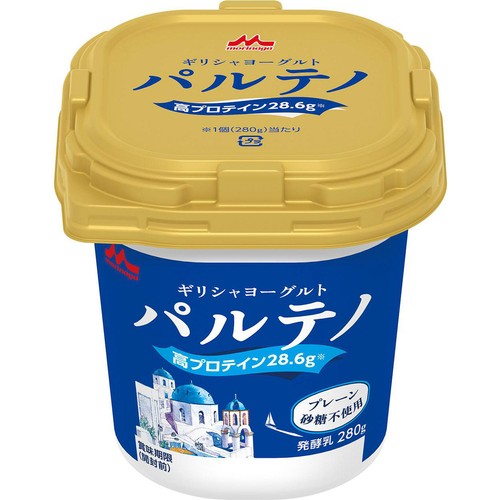 森永乳業 ギリシャヨーグルト パルテノ プレーン砂糖不使用 280g