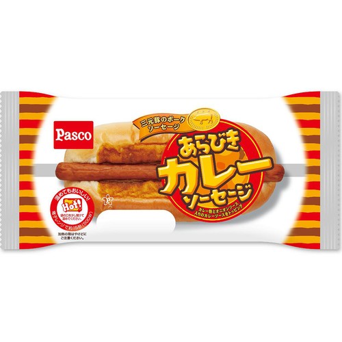 パスコ あらびきカレーソーセージ 1個