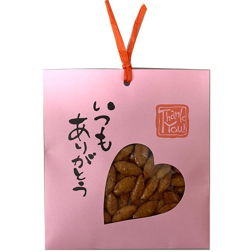 こあらん☆出品 法善寺あられ 感謝のしおり 柿の種 25g Green Beans | グリーン