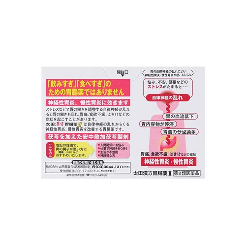 【第2類医薬品】太田漢方胃腸薬II 14包