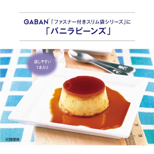 ハウス食品 GABAN ギャバン バニラビーンズ 袋 1本