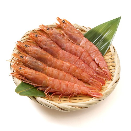 【冷蔵】横浜食品サービス 有頭赤海老(解凍・生食用)6尾 210g