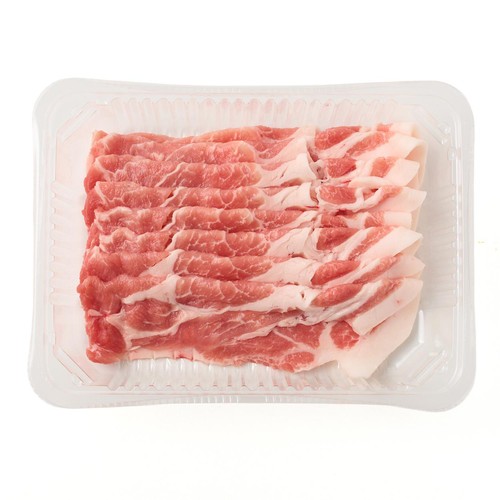 [鮮度+]【冷蔵】とうほく三元豚 かたロースうす切り (国産) 160g-200g