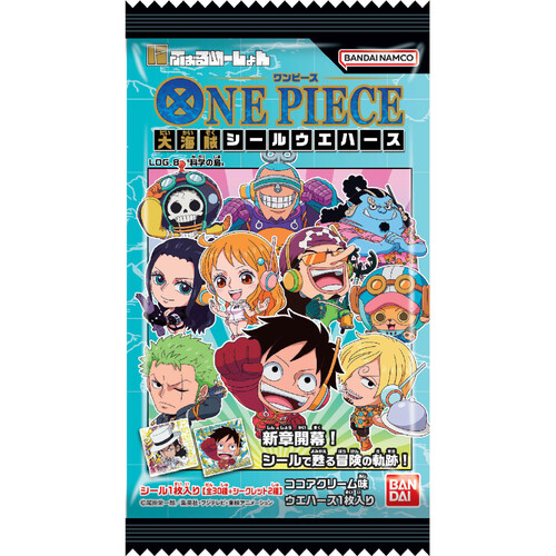 バンダイ にふぉるめーしょん ワンピース大海賊シールウエハースLOG.8 1枚入