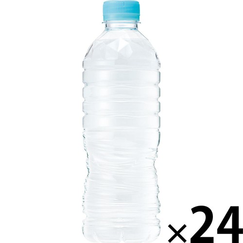 サントリー 天然水 ラベルレス 1ケース 550ml x 24本