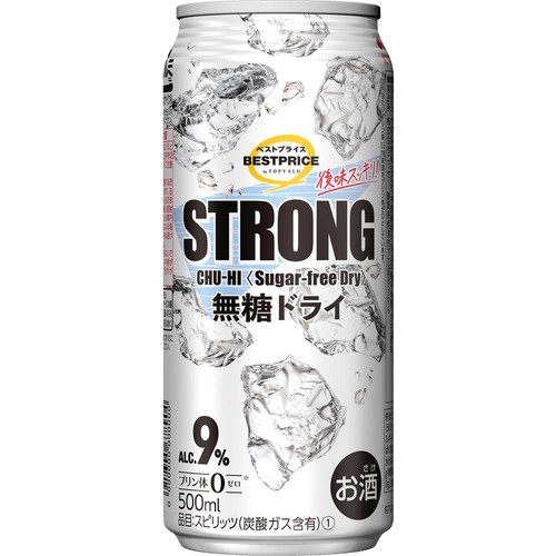 ストロング ドライ 500ml トップバリュベストプライス