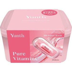 Yunth 生VCマスク BOX 28枚入 Green Beans | グリーンビーンズ by AEON