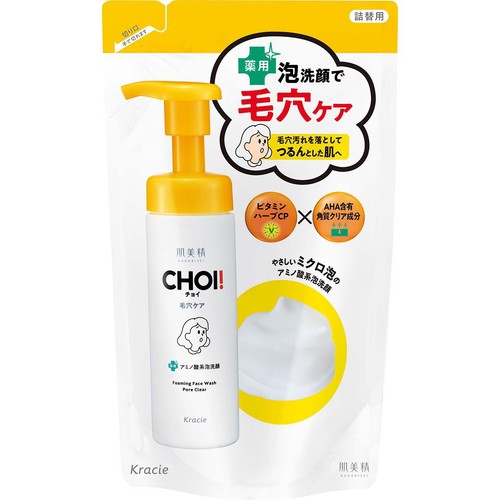 クラシエ 肌美精 CHOI薬用泡洗顔 肌・毛穴ケア 詰替用 140ml