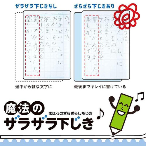 レイメイ藤井 先生おすすめ 魔法のザラザラ下敷き 0.6mm ドット B5 クリア