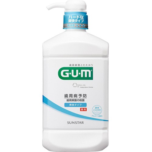サンスター ガムデンタルリンス 爽快タイプ 960mL