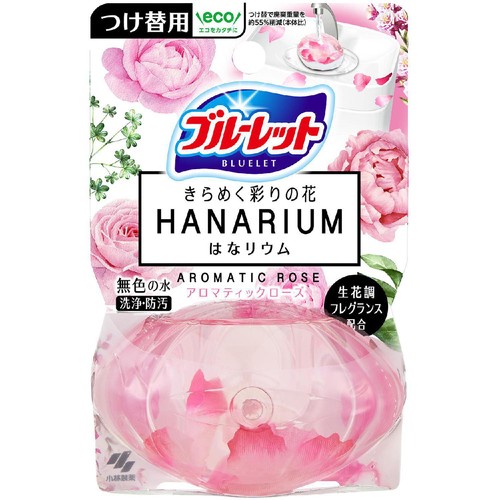 小林製薬 ブルーレット はなリウム つけ替用 アロマティックローズ 70ml