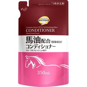 コンディショナー 馬油配合 つめかえ用 350ml トップバリュベスト