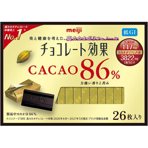 Amazon.co.jp: 明治 チョコレート効果カカオ72% 26枚入り×6個