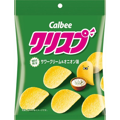 カルビー クリスプ サワークリーム&オニオン味 45g