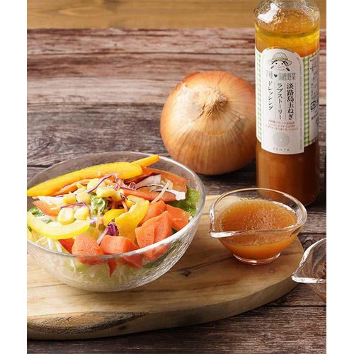 善太 淡路島玉ねぎラブストーリードレッシング 7種の野菜 180ml