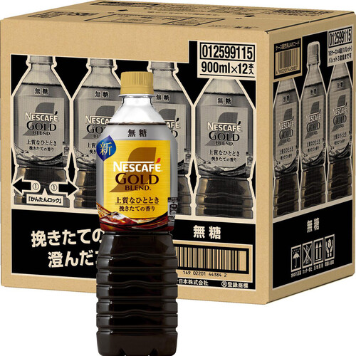 Nestle - ネスカフェ ゴールドブレンド 1ケース ネスレ ゴールドブレンド上質なひとときボトルコーヒー無糖 1