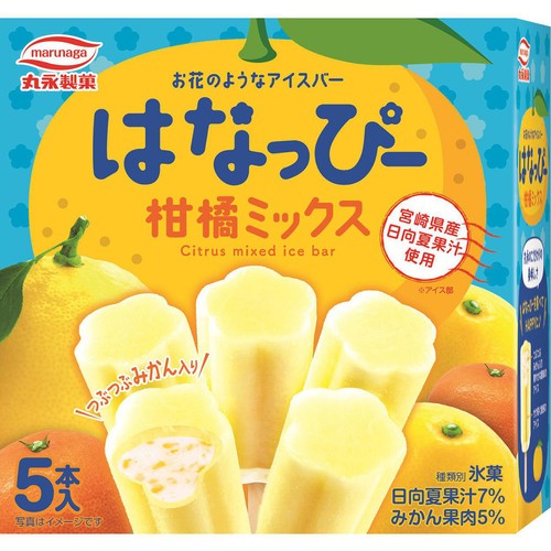 丸永製菓 はなっぴーシトラスミックス 58ml x 5本