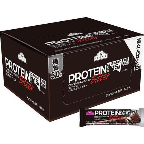 プロテインバー シリアルチョコビター 12本パック 34g x 12本 トップ