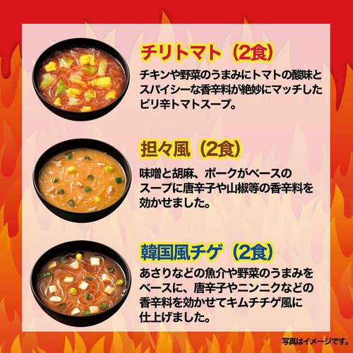 ひかり味噌 選べるスープ春雨スパイシーHOT 10食入