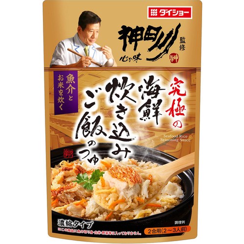 ダイショー 神田川監修 究極の海鮮炊き込みご飯のつゆ 2合用(2～3人前) 300g