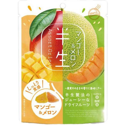 ドウシシャ 半生フルーツ マンゴー&メロン 65g
